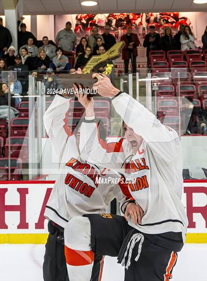 Thumbnail 3 in Cushing Academy vs. Kimball Union Academy (NEPSAC Elite 8 Final) photogallery.