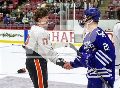 Thumbnail 3 in Cushing Academy vs. Kimball Union Academy (NEPSAC Elite 8 Final) photogallery.