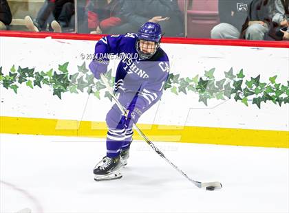 Thumbnail 2 in Cushing Academy vs. Kimball Union Academy (NEPSAC Elite 8 Final) photogallery.
