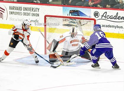 Thumbnail 2 in Cushing Academy vs. Kimball Union Academy (NEPSAC Elite 8 Final) photogallery.