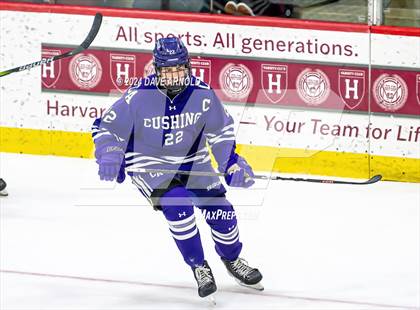 Thumbnail 2 in Cushing Academy vs. Kimball Union Academy (NEPSAC Elite 8 Final) photogallery.