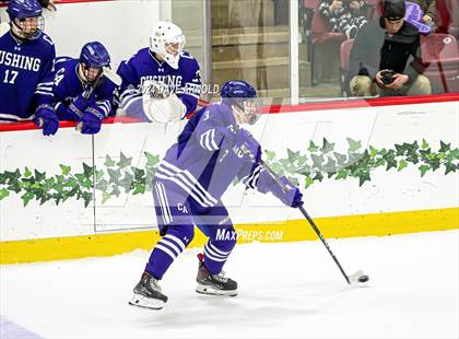 Thumbnail 2 in Cushing Academy vs. Kimball Union Academy (NEPSAC Elite 8 Final) photogallery.