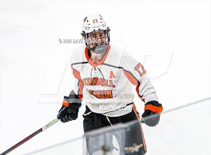 Thumbnail 2 in Cushing Academy vs. Kimball Union Academy (NEPSAC Elite 8 Final) photogallery.