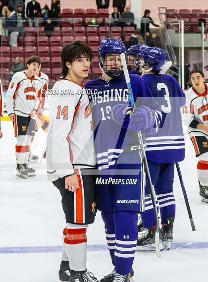 Thumbnail 1 in Cushing Academy vs. Kimball Union Academy (NEPSAC Elite 8 Final) photogallery.