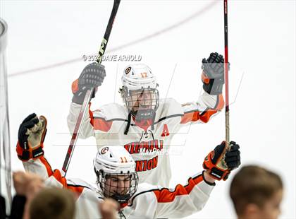 Thumbnail 1 in Cushing Academy vs. Kimball Union Academy (NEPSAC Elite 8 Final) photogallery.