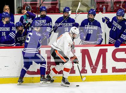 Thumbnail 1 in Cushing Academy vs. Kimball Union Academy (NEPSAC Elite 8 Final) photogallery.