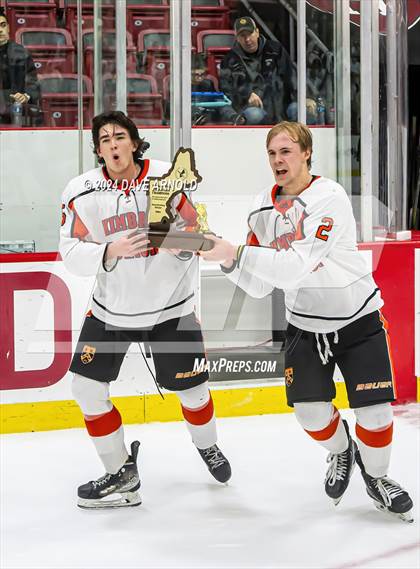 Thumbnail 3 in Cushing Academy vs. Kimball Union Academy (NEPSAC Elite 8 Final) photogallery.