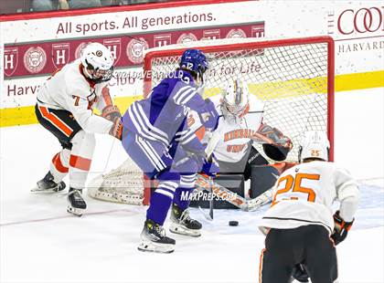 Thumbnail 2 in Cushing Academy vs. Kimball Union Academy (NEPSAC Elite 8 Final) photogallery.