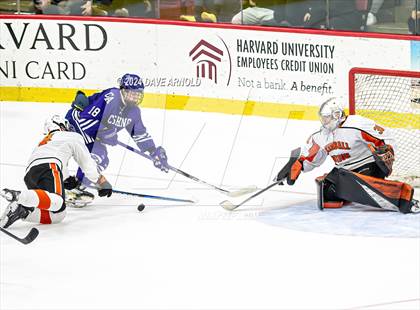 Thumbnail 3 in Cushing Academy vs. Kimball Union Academy (NEPSAC Elite 8 Final) photogallery.