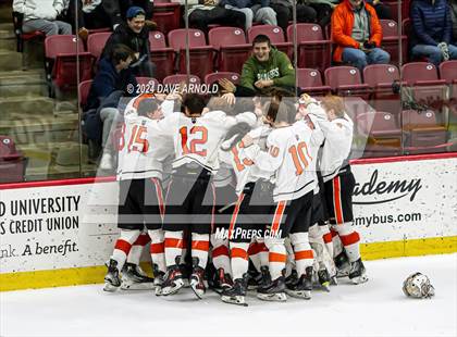 Thumbnail 1 in Cushing Academy vs. Kimball Union Academy (NEPSAC Elite 8 Final) photogallery.