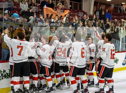 Thumbnail 2 in Cushing Academy vs. Kimball Union Academy (NEPSAC Elite 8 Final) photogallery.