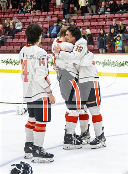 Thumbnail 2 in Cushing Academy vs. Kimball Union Academy (NEPSAC Elite 8 Final) photogallery.