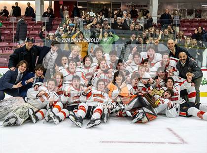 Thumbnail 1 in Cushing Academy vs. Kimball Union Academy (NEPSAC Elite 8 Final) photogallery.