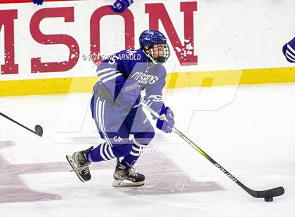 Thumbnail 2 in Cushing Academy vs. Kimball Union Academy (NEPSAC Elite 8 Final) photogallery.