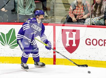 Thumbnail 2 in Cushing Academy vs. Kimball Union Academy (NEPSAC Elite 8 Final) photogallery.