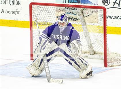 Thumbnail 2 in Cushing Academy vs. Kimball Union Academy (NEPSAC Elite 8 Final) photogallery.
