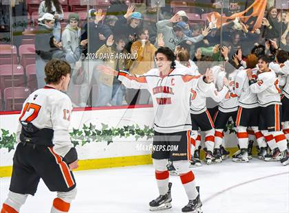 Thumbnail 3 in Cushing Academy vs. Kimball Union Academy (NEPSAC Elite 8 Final) photogallery.
