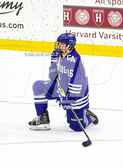 Thumbnail 3 in Cushing Academy vs. Kimball Union Academy (NEPSAC Elite 8 Final) photogallery.