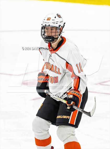 Thumbnail 3 in Cushing Academy vs. Kimball Union Academy (NEPSAC Elite 8 Final) photogallery.