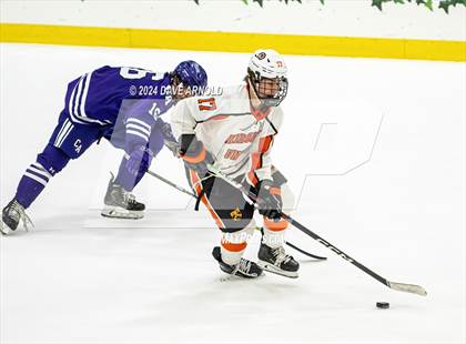 Thumbnail 1 in Cushing Academy vs. Kimball Union Academy (NEPSAC Elite 8 Final) photogallery.