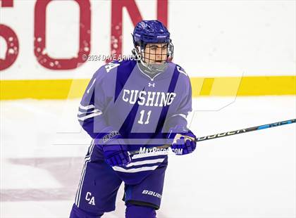 Thumbnail 2 in Cushing Academy vs. Kimball Union Academy (NEPSAC Elite 8 Final) photogallery.