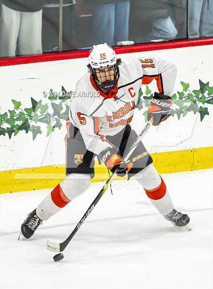Thumbnail 2 in Cushing Academy vs. Kimball Union Academy (NEPSAC Elite 8 Final) photogallery.