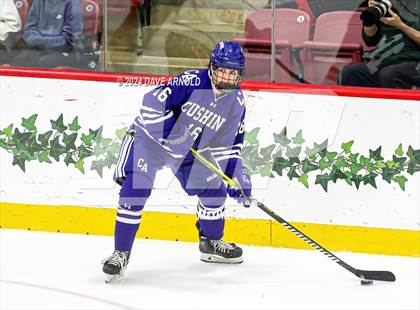 Thumbnail 2 in Cushing Academy vs. Kimball Union Academy (NEPSAC Elite 8 Final) photogallery.