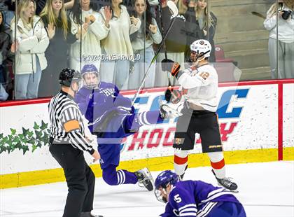 Thumbnail 3 in Cushing Academy vs. Kimball Union Academy (NEPSAC Elite 8 Final) photogallery.