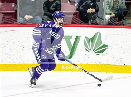 Thumbnail 2 in Cushing Academy vs. Kimball Union Academy (NEPSAC Elite 8 Final) photogallery.
