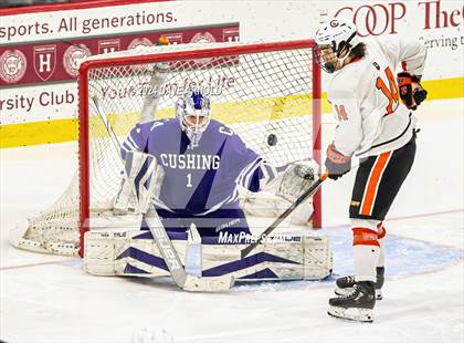 Thumbnail 1 in Cushing Academy vs. Kimball Union Academy (NEPSAC Elite 8 Final) photogallery.