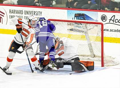 Thumbnail 2 in Cushing Academy vs. Kimball Union Academy (NEPSAC Elite 8 Final) photogallery.