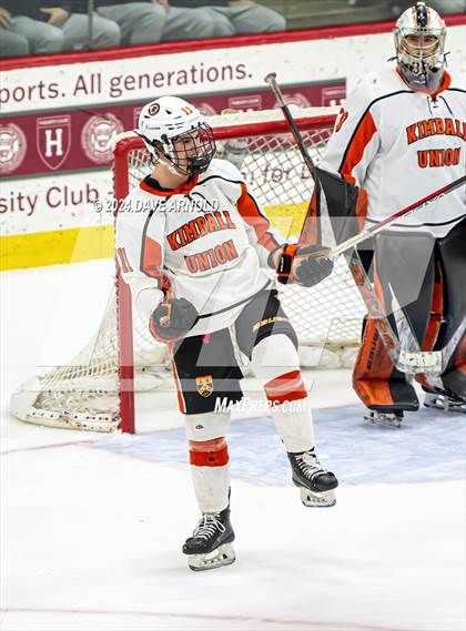 Thumbnail 2 in Cushing Academy vs. Kimball Union Academy (NEPSAC Elite 8 Final) photogallery.