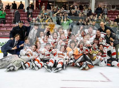 Thumbnail 2 in Cushing Academy vs. Kimball Union Academy (NEPSAC Elite 8 Final) photogallery.