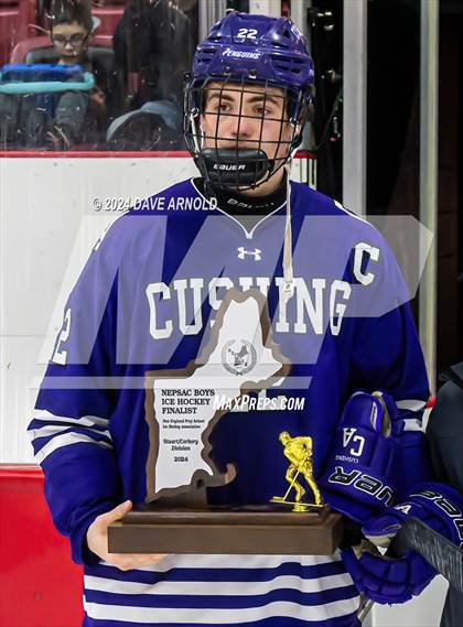 Thumbnail 3 in Cushing Academy vs. Kimball Union Academy (NEPSAC Elite 8 Final) photogallery.