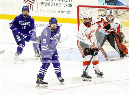 Thumbnail 3 in Cushing Academy vs. Kimball Union Academy (NEPSAC Elite 8 Final) photogallery.