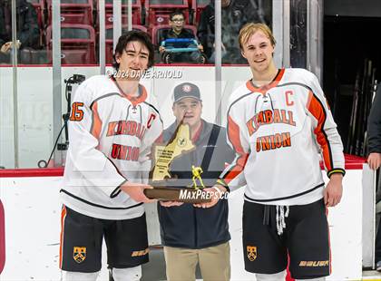 Thumbnail 1 in Cushing Academy vs. Kimball Union Academy (NEPSAC Elite 8 Final) photogallery.