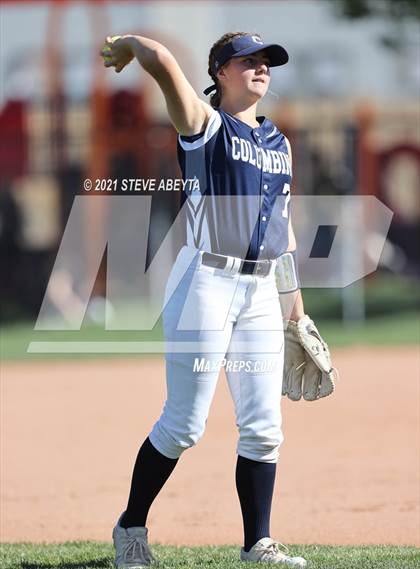 Thumbnail 2 in Columbine vs. Rock Canyon (CHSAA 5A 1st Round Playoff) photogallery.