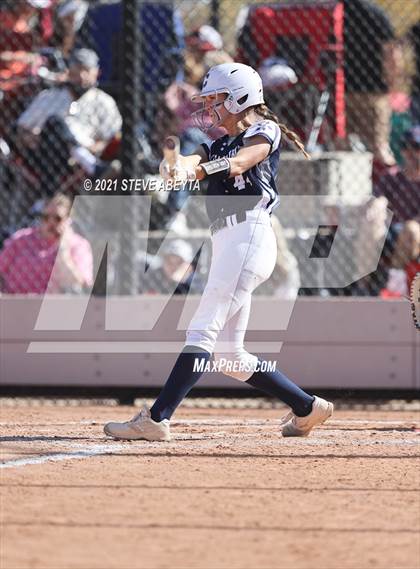 Thumbnail 3 in Columbine vs. Rock Canyon (CHSAA 5A 1st Round Playoff) photogallery.