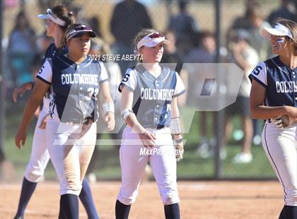Thumbnail 2 in Columbine vs. Rock Canyon (CHSAA 5A 1st Round Playoff) photogallery.