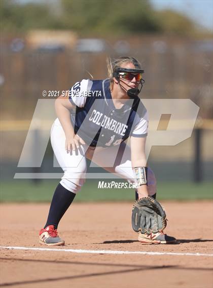 Thumbnail 1 in Columbine vs. Rock Canyon (CHSAA 5A 1st Round Playoff) photogallery.