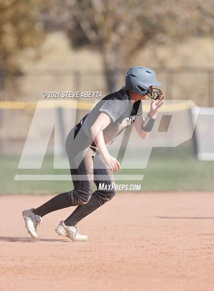 Thumbnail 1 in Columbine vs. Rock Canyon (CHSAA 5A 1st Round Playoff) photogallery.