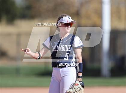 Thumbnail 3 in Columbine vs. Rock Canyon (CHSAA 5A 1st Round Playoff) photogallery.