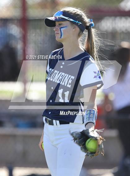 Thumbnail 1 in Columbine vs. Rock Canyon (CHSAA 5A 1st Round Playoff) photogallery.