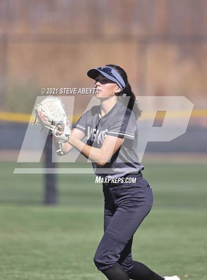 Thumbnail 2 in Columbine vs. Rock Canyon (CHSAA 5A 1st Round Playoff) photogallery.