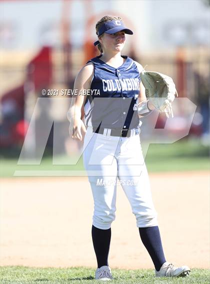 Thumbnail 3 in Columbine vs. Rock Canyon (CHSAA 5A 1st Round Playoff) photogallery.