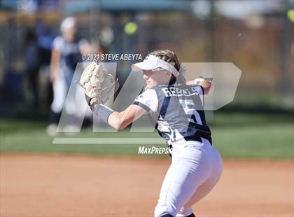 Thumbnail 3 in Columbine vs. Rock Canyon (CHSAA 5A 1st Round Playoff) photogallery.