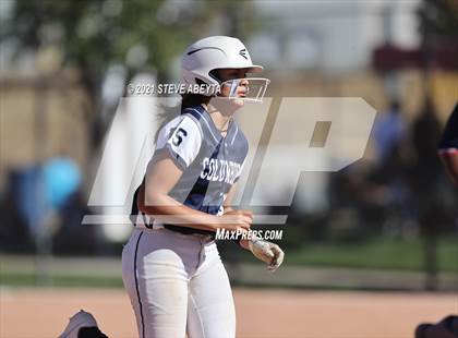 Thumbnail 3 in Columbine vs. Rock Canyon (CHSAA 5A 1st Round Playoff) photogallery.