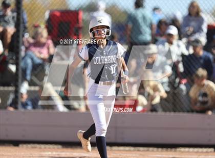 Thumbnail 2 in Columbine vs. Rock Canyon (CHSAA 5A 1st Round Playoff) photogallery.