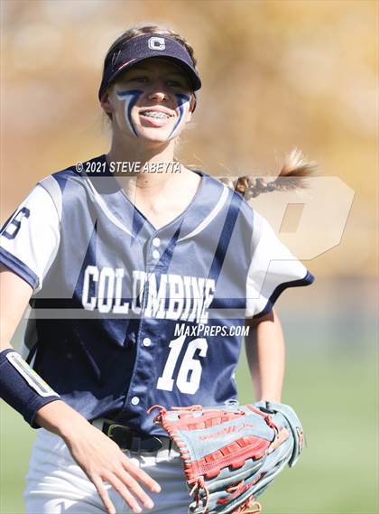 Thumbnail 2 in Columbine vs. Rock Canyon (CHSAA 5A 1st Round Playoff) photogallery.