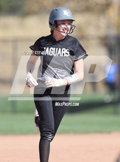 Thumbnail 3 in Columbine vs. Rock Canyon (CHSAA 5A 1st Round Playoff) photogallery.